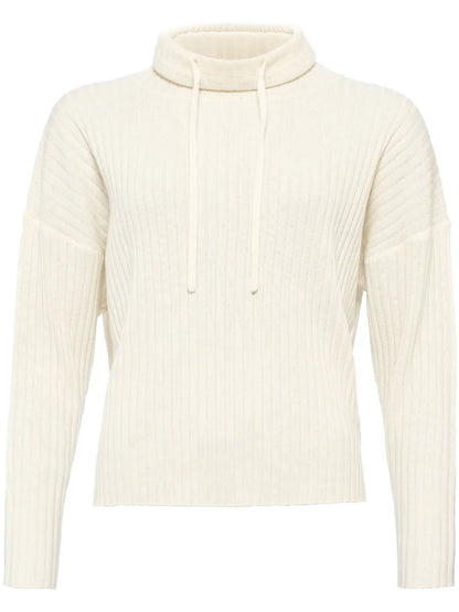 Cajole Ribbed-Knit Hoodie