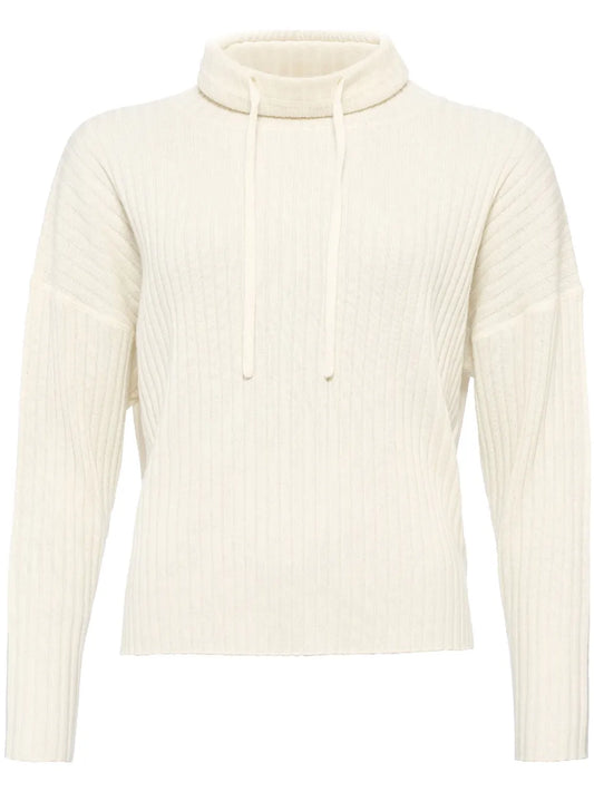 Cajole Ribbed-Knit Hoodie