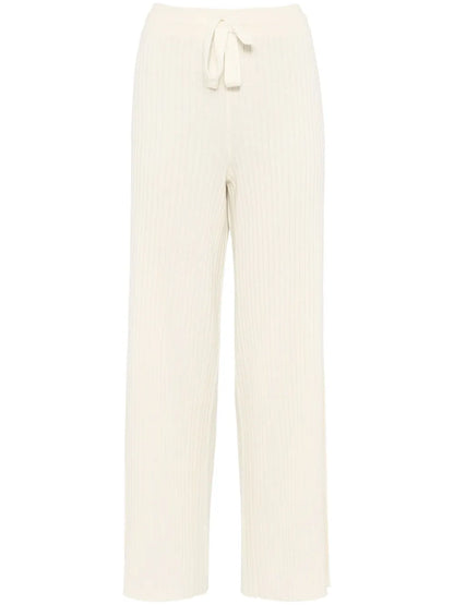 Rieur Ribbed-Knit Trousers