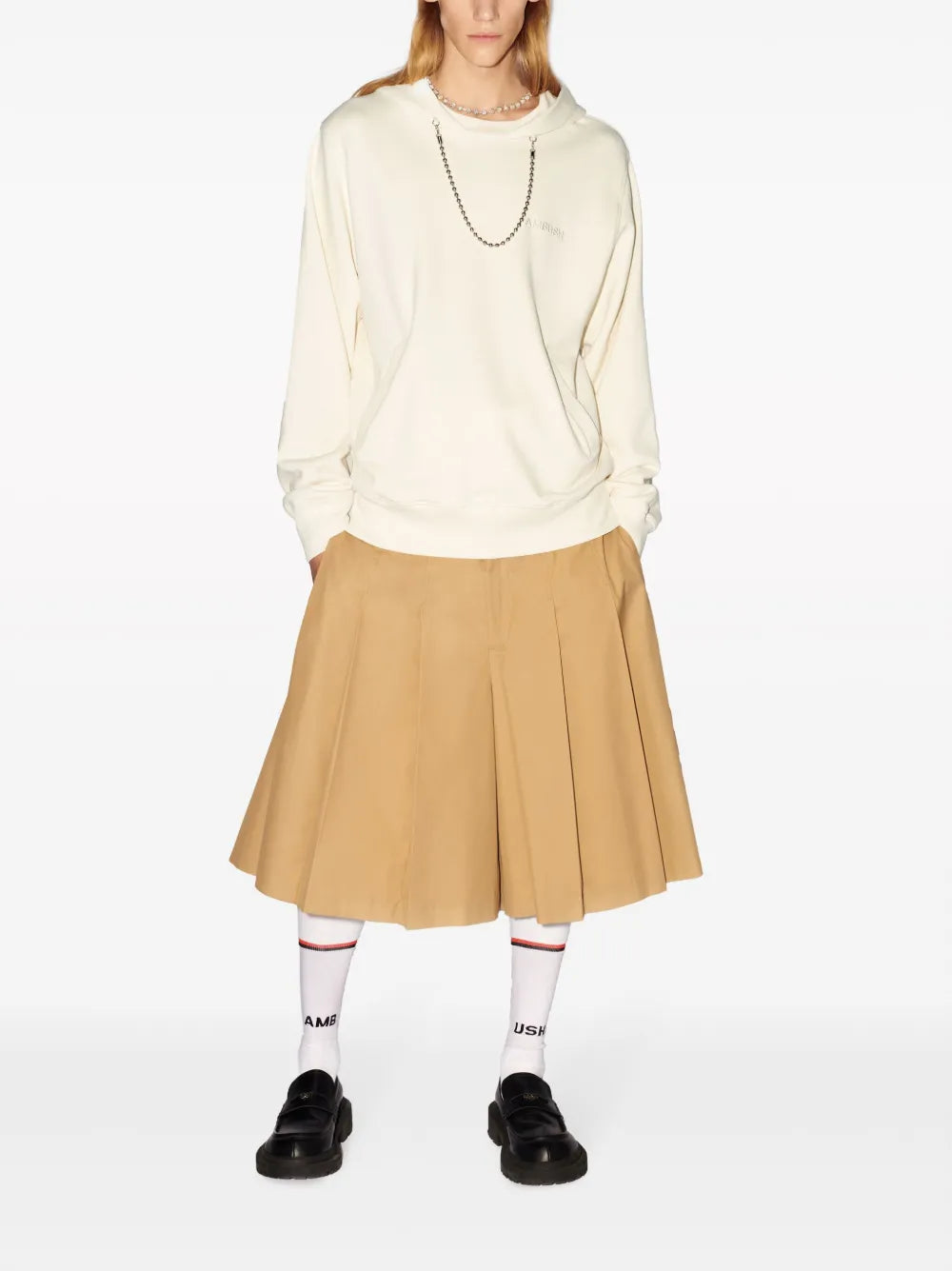 Ball-Chain Organic Cotton Hoodie