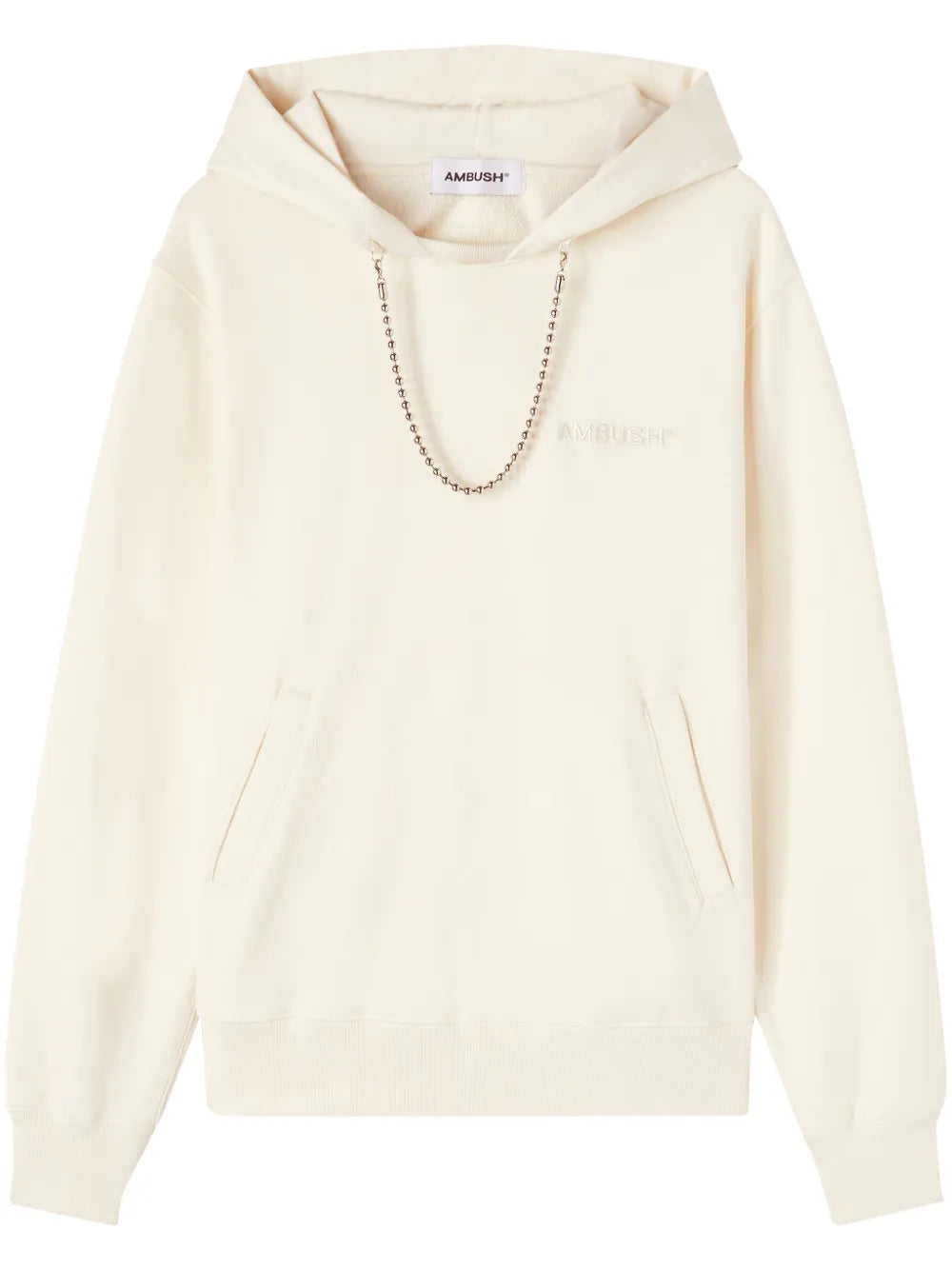 Ball-Chain Organic Cotton Hoodie