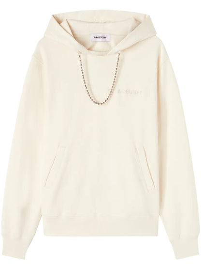 Ball-Chain Organic Cotton Hoodie