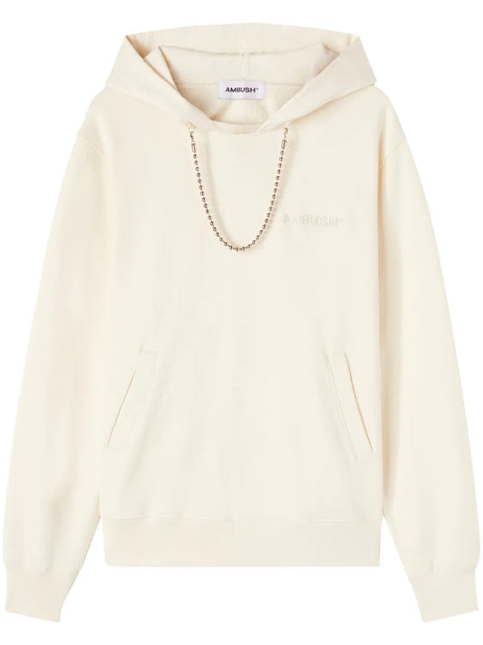 Ball-Chain Organic Cotton Hoodie