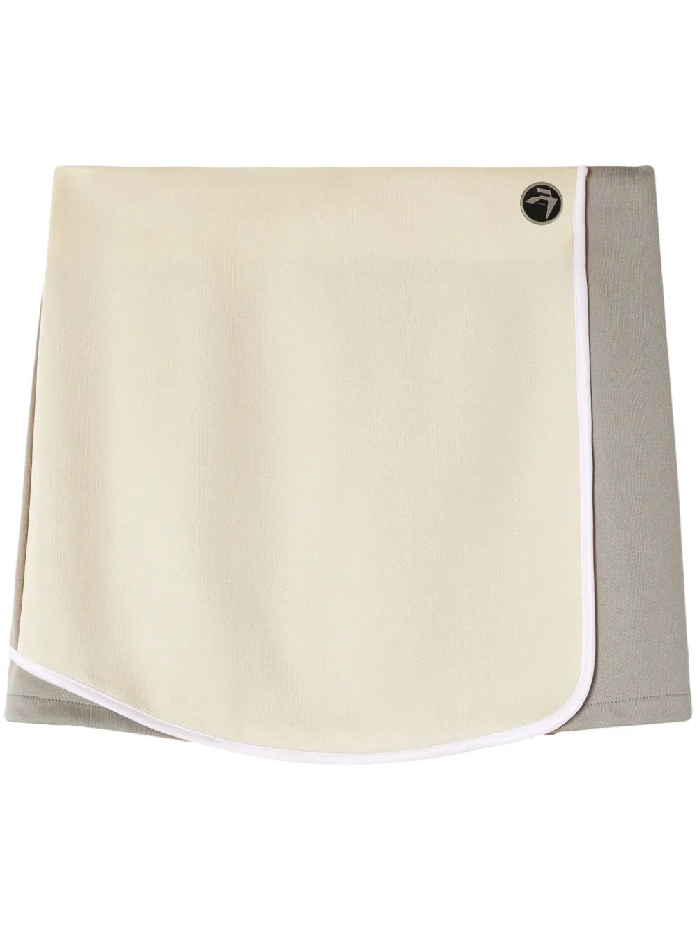 Layered Pleated Miniskirt