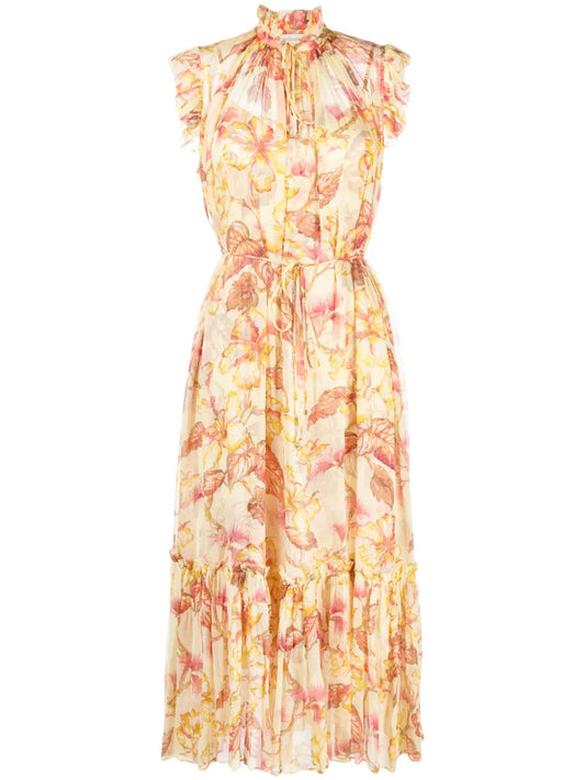 Matchmaker Floral-Print Midi Dress