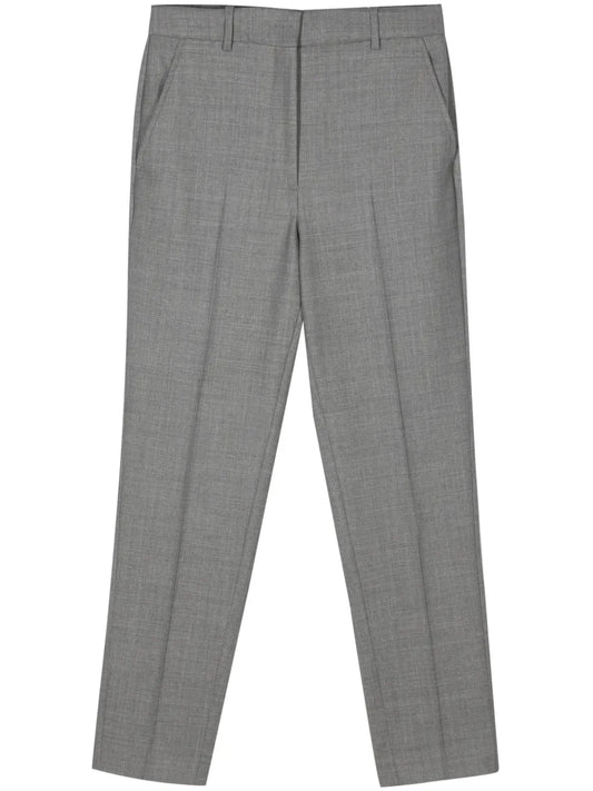 Pressed-Crease Tailored Trousers