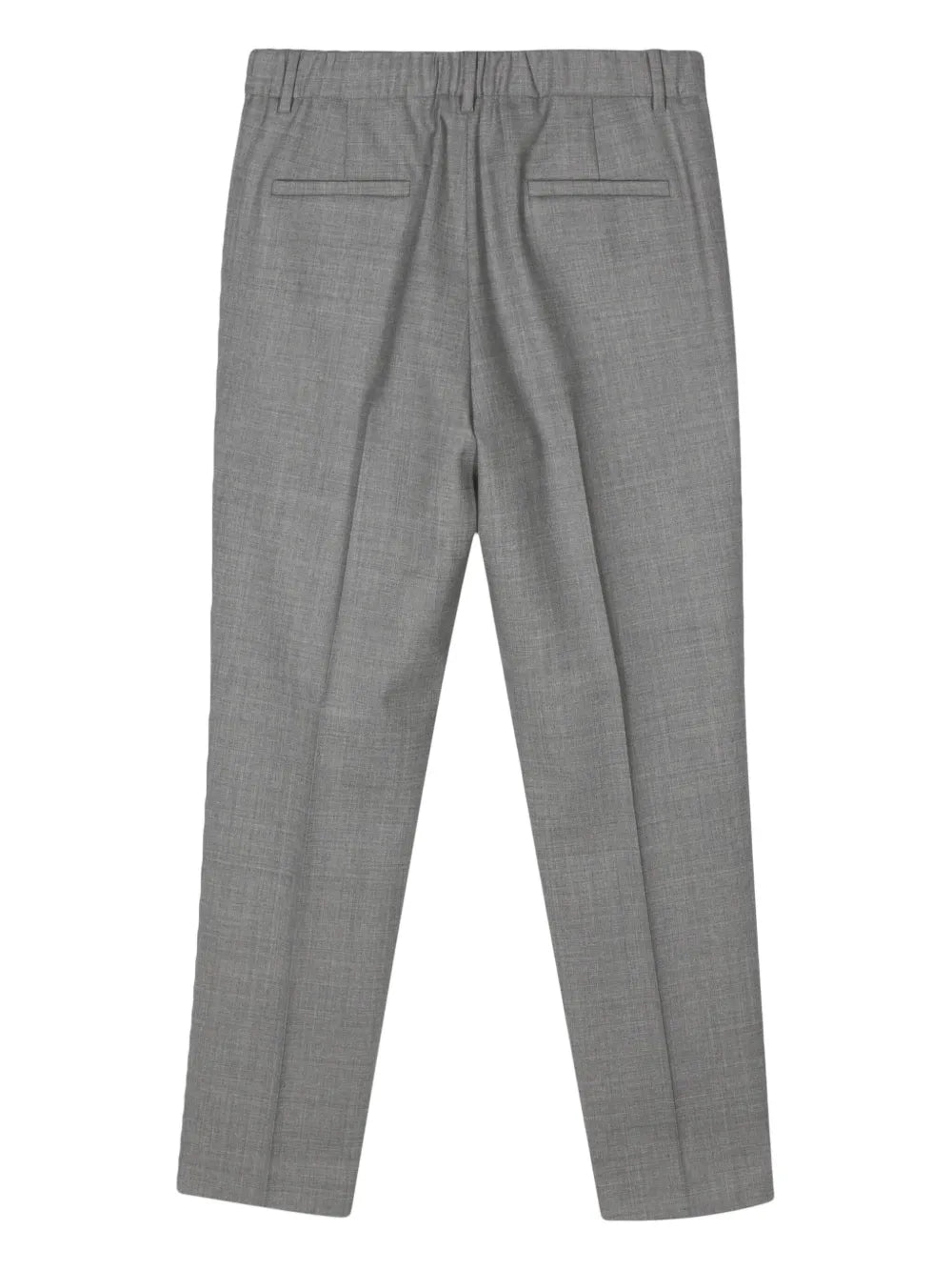 Pressed-Crease Tailored Trousers