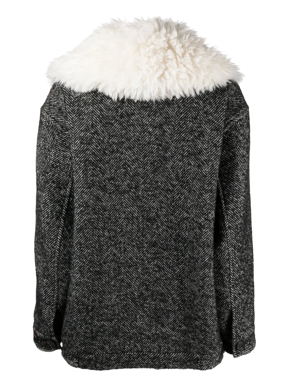 Herringbone Wool-Blend Jacket