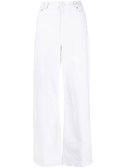 Ginger Mid-Rise Wide-Leg Jeans