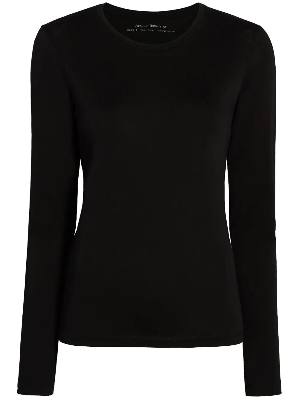 Crew-Neck Long-Sleeved T-Shirt