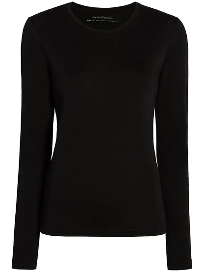 Crew-Neck Long-Sleeved T-Shirt