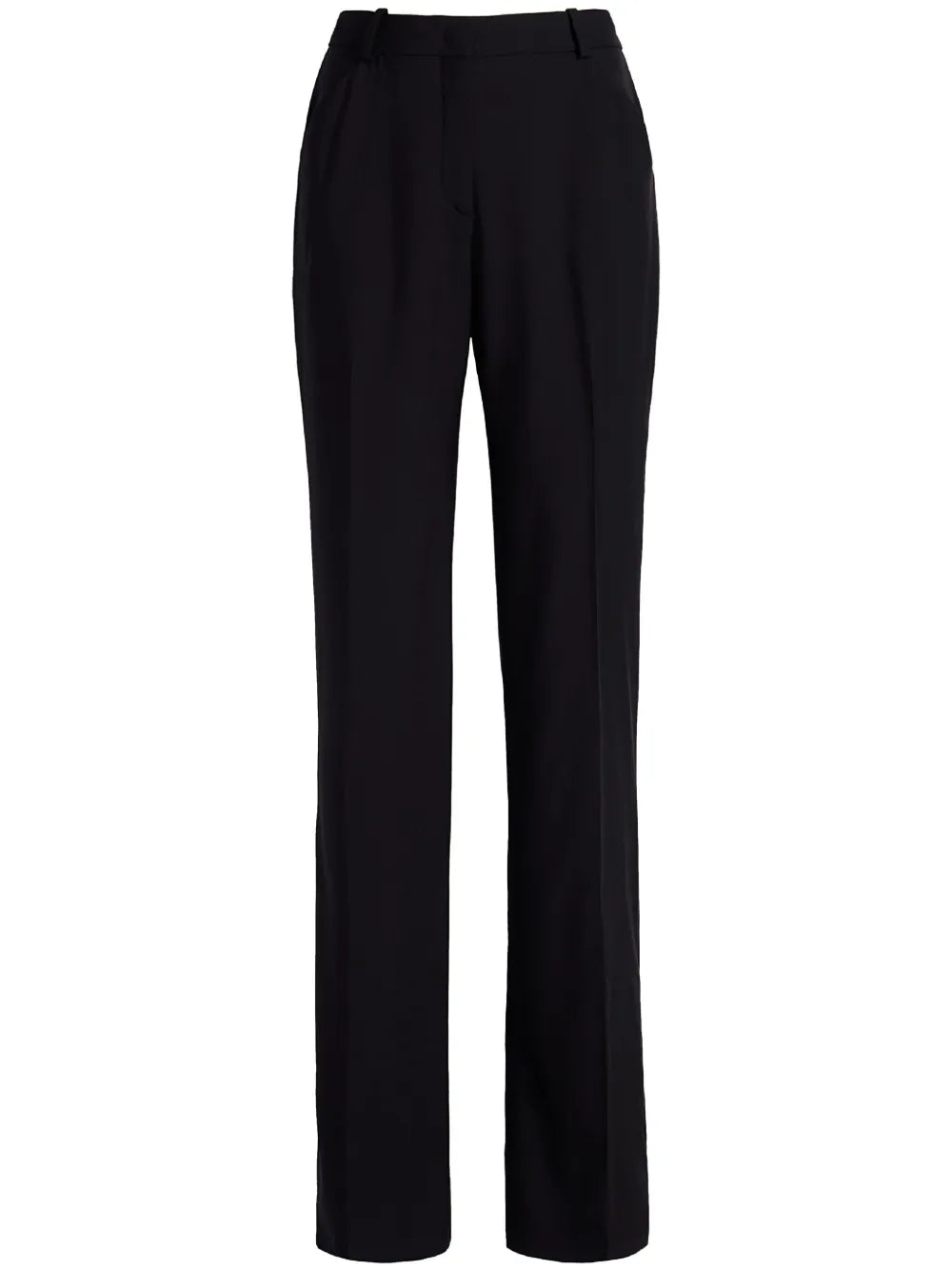 Flared Merino Wool Trousers