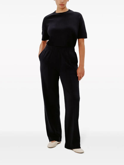 Luxe Seam-Detail Track Pants