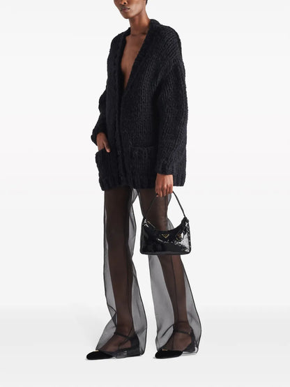 Flared Organza Trousers