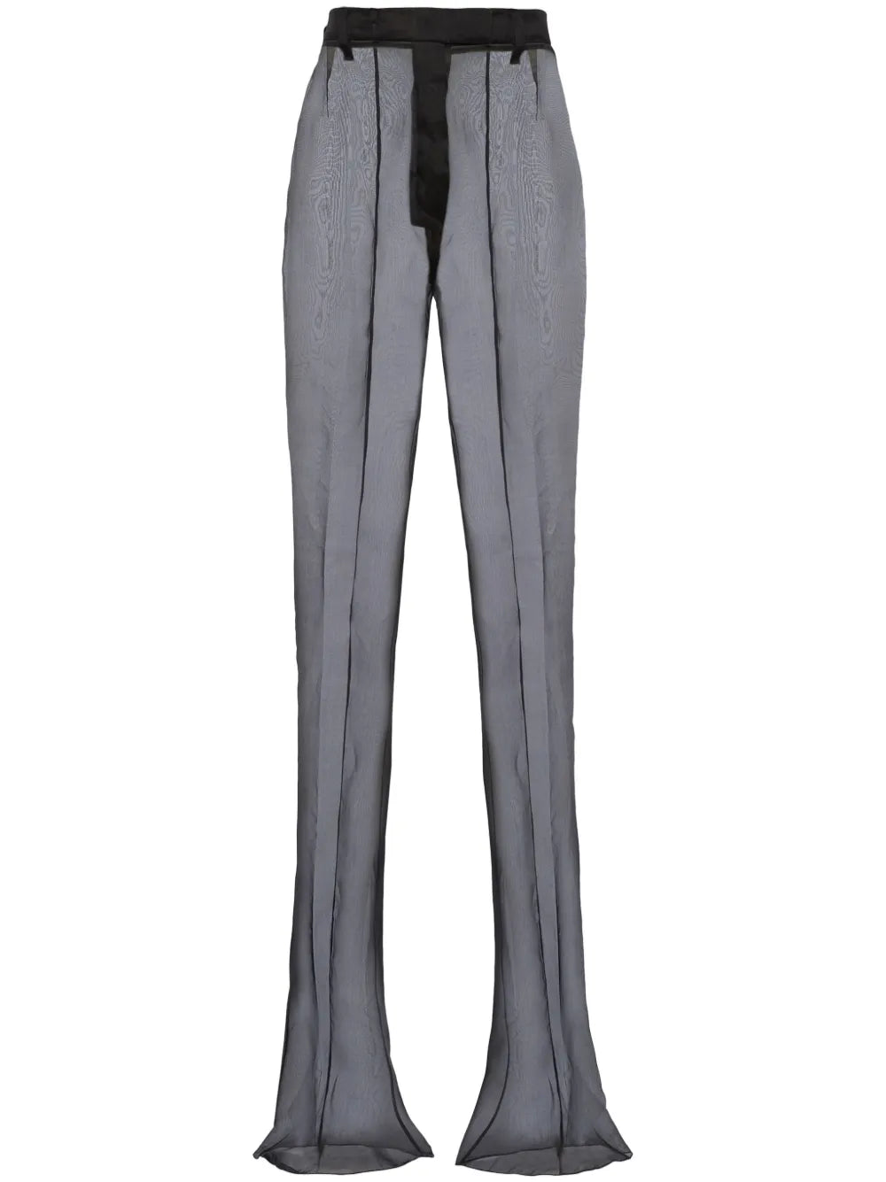 Flared Organza Trousers