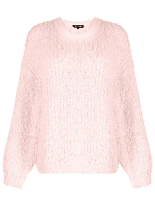 Brushed Crew-Neck Jumper