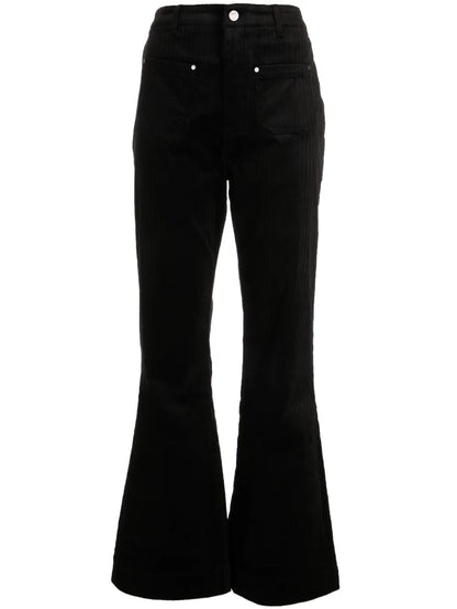 Flared Corduroy Trousers