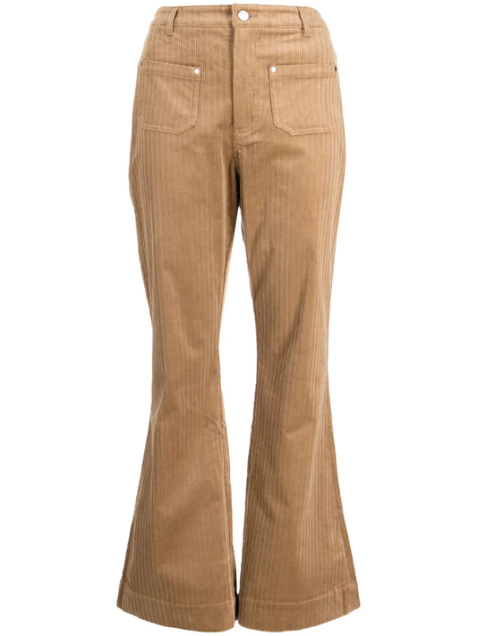 Flared Corduroy Trousers