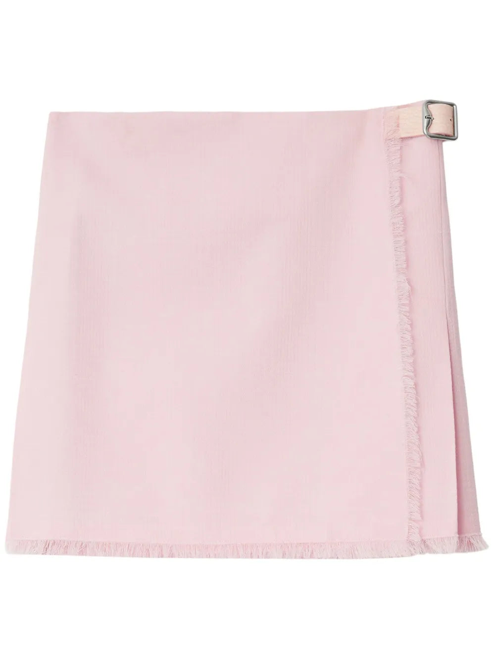 Buckle-Fastening Wool Kilt