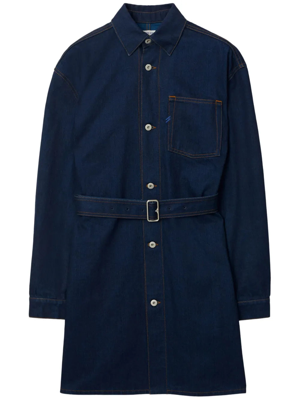 Japanese Belted Denim Shirtdress