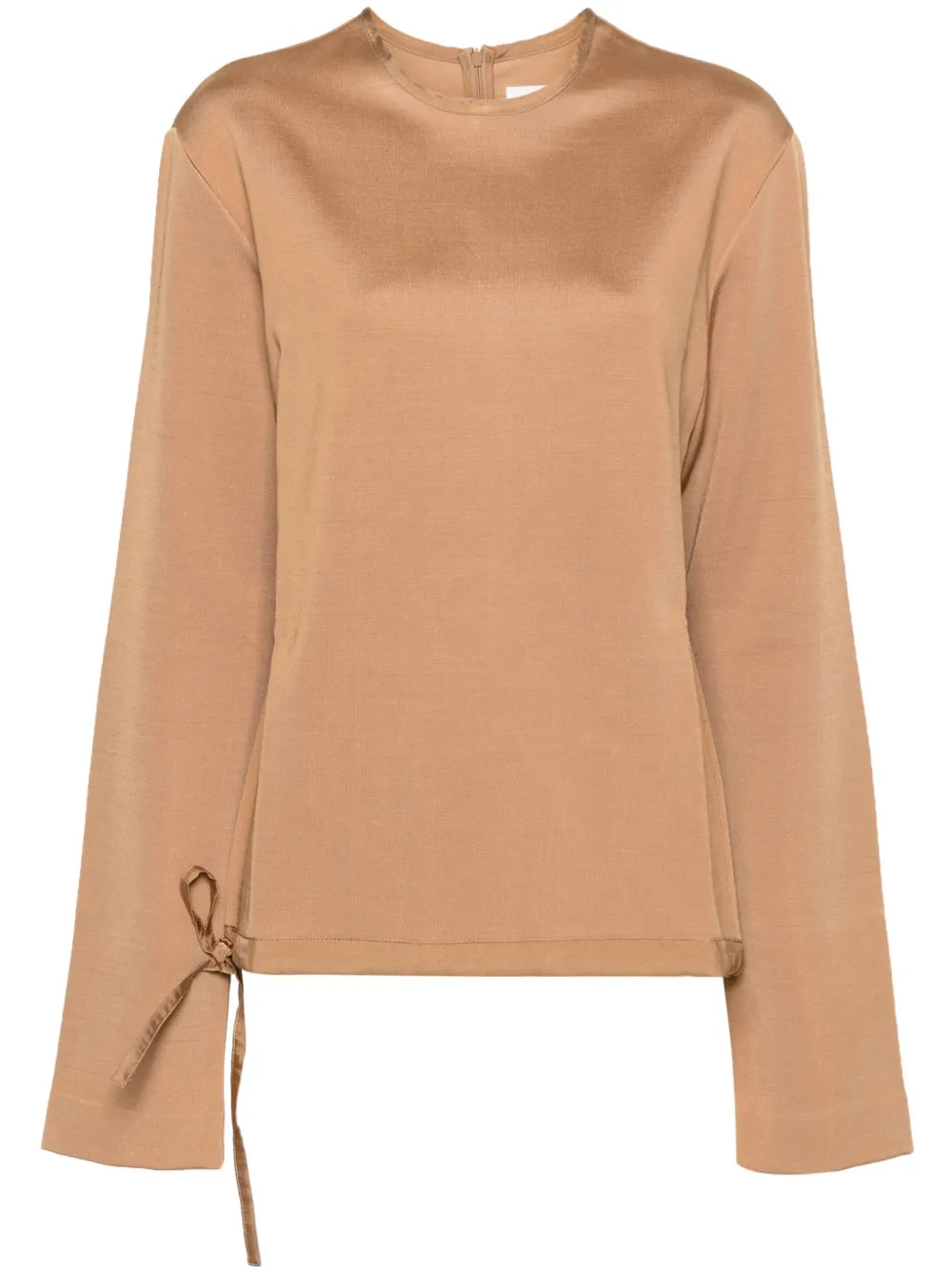 Crew-Neck Long-Sleeve Sweatshirt