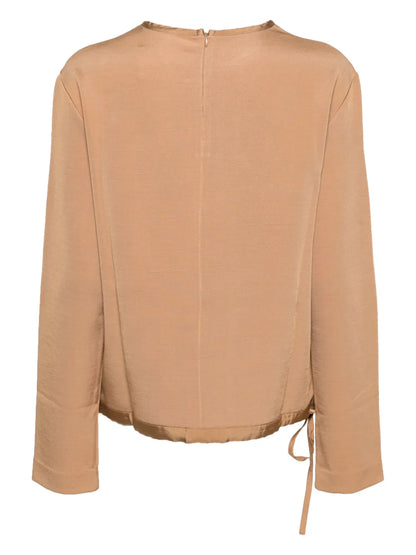 Crew-Neck Long-Sleeve Sweatshirt