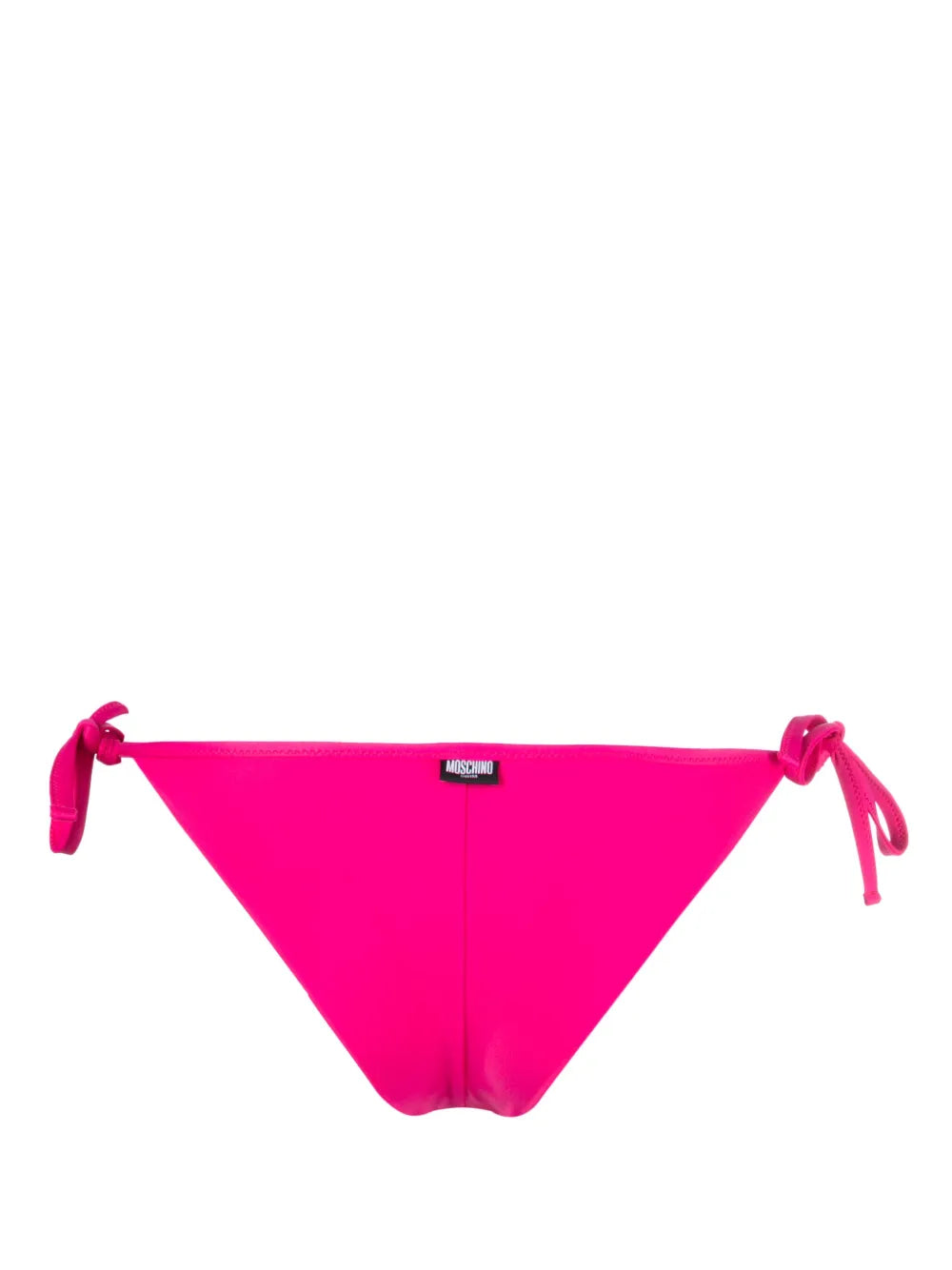 Logo Patch Side Tie Bikini Bottoms
