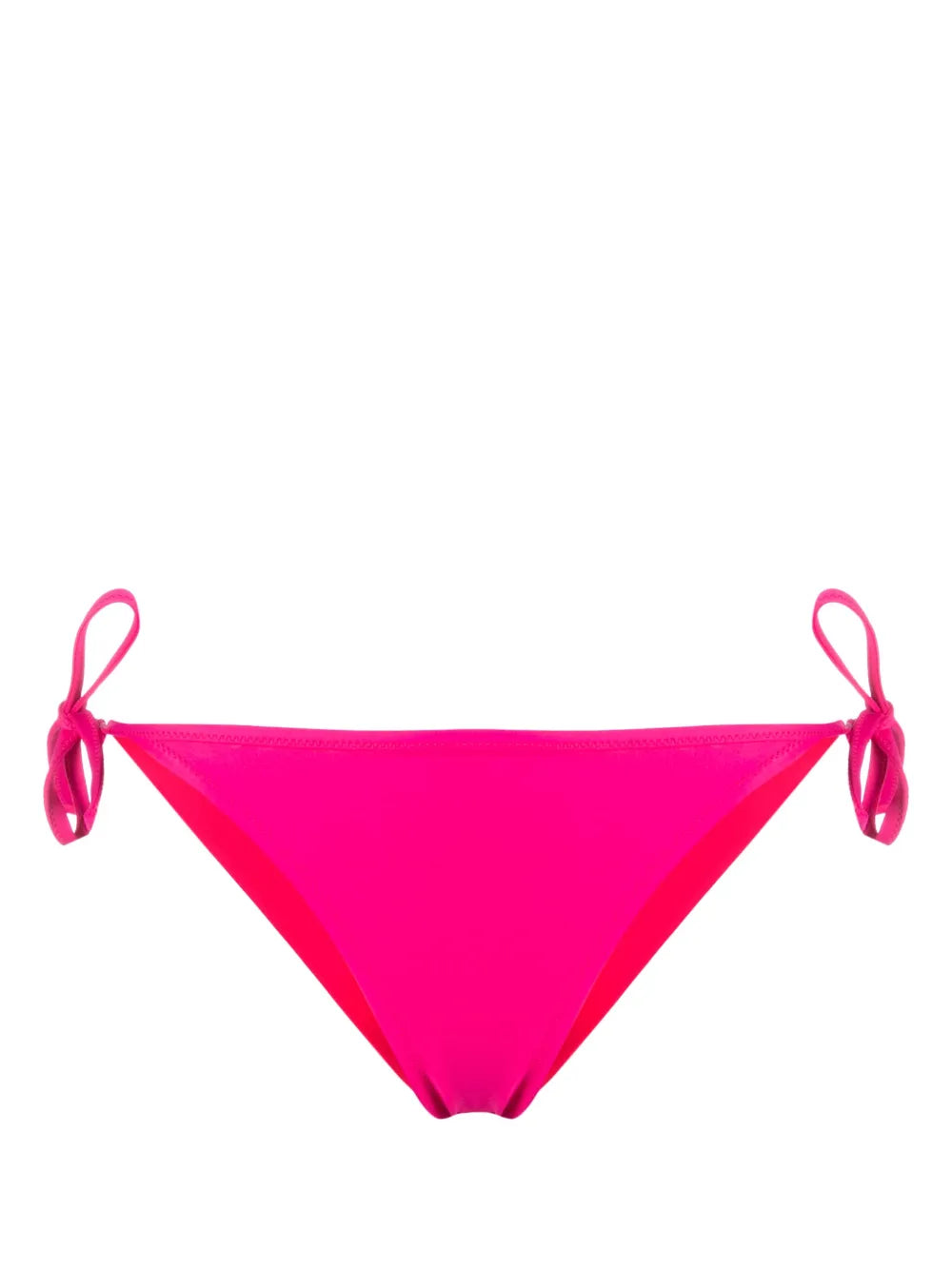 Logo Patch Side Tie Bikini Bottoms