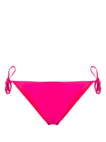 Logo Patch Side Tie Bikini Bottoms