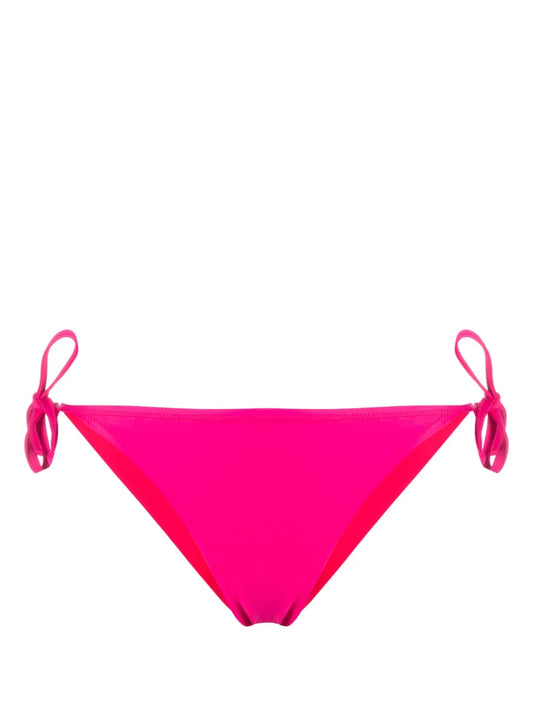Logo Patch Side Tie Bikini Bottoms