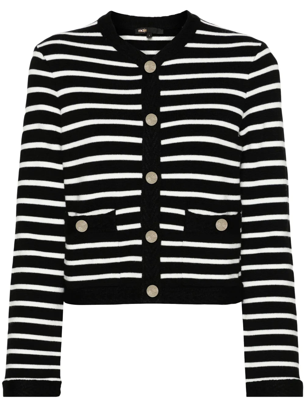 Striped Knit Cardigan