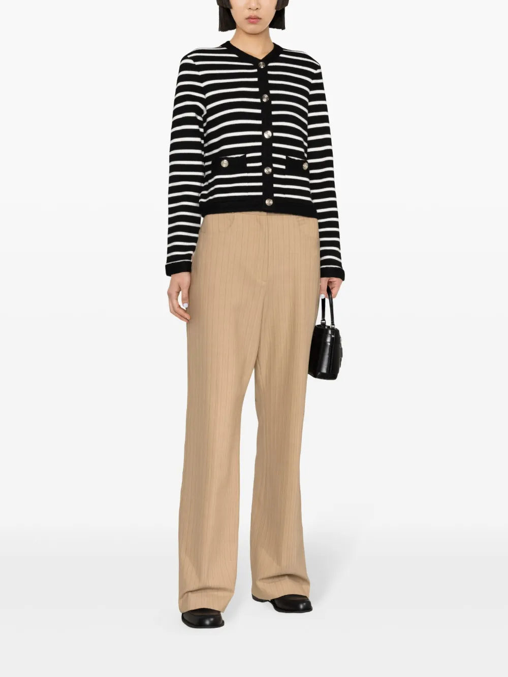 Striped Knit Cardigan