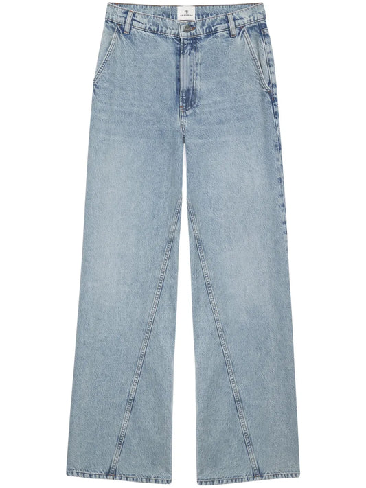 Briley High-Rise Wide-Leg Jeans
