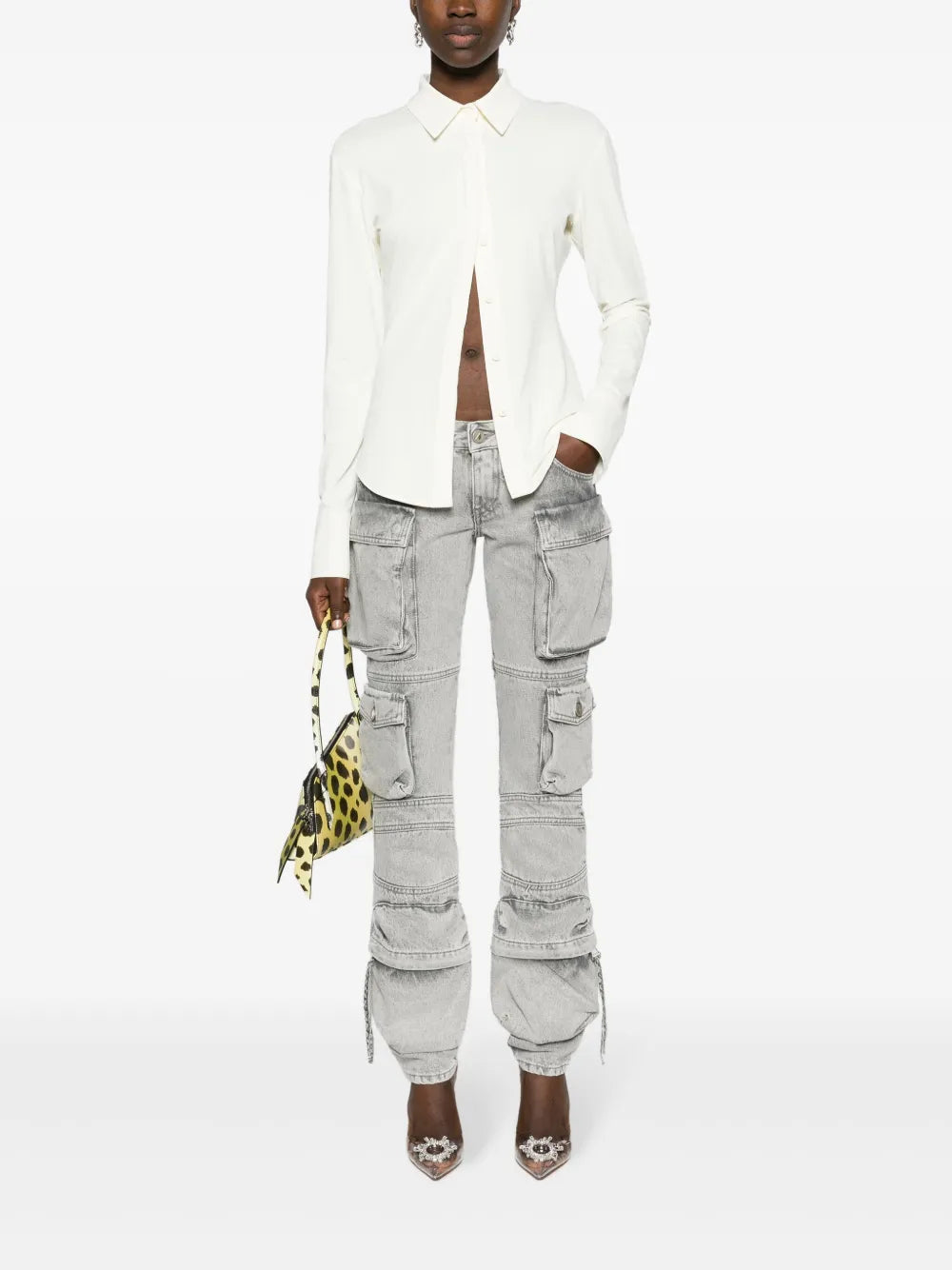 Essie Straight-Leg Cargo Jeans