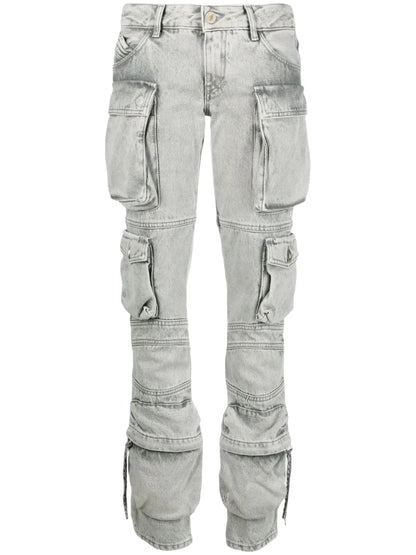 Essie Straight-Leg Cargo Jeans