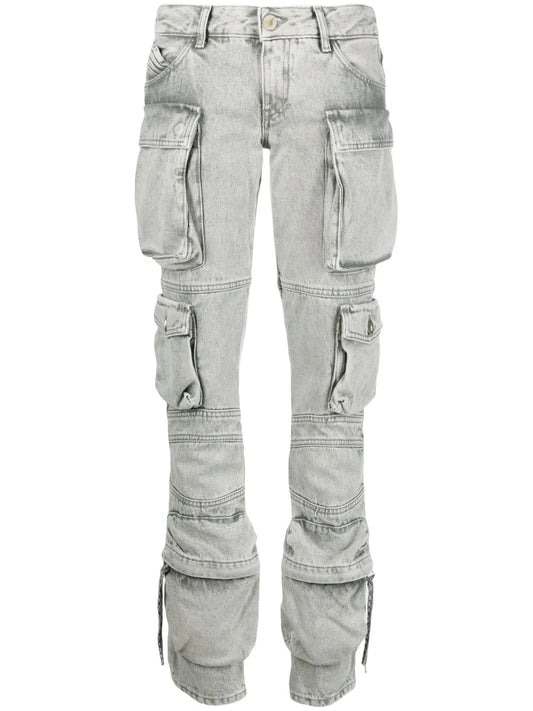 Essie Straight-Leg Cargo Jeans
