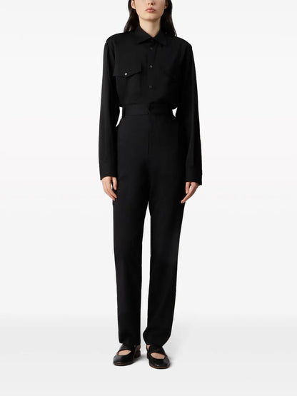 Virgin Wool Tailored Trousers