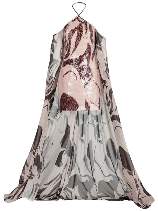 Kavya Sequin-Embellished Dress