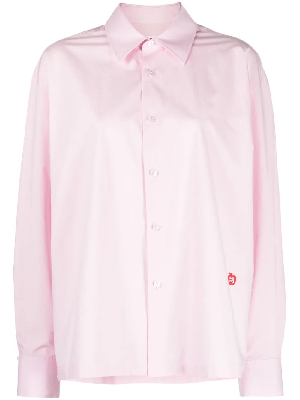 Logo-Patch Cotton Shirt