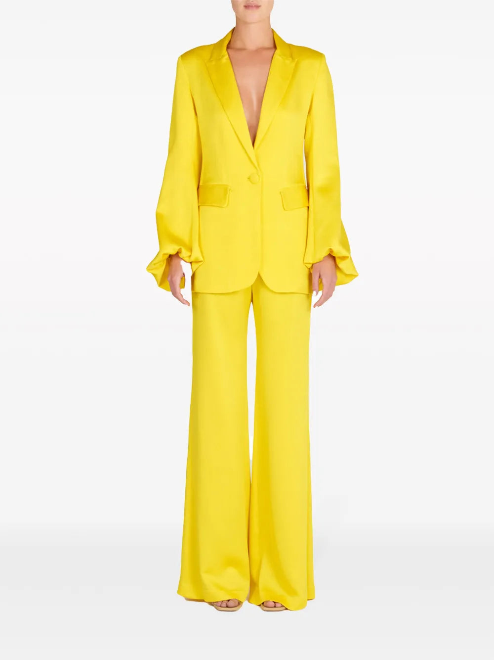 Palermo High-Waisted Wide-Leg Trousers