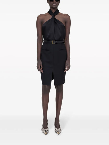 Vena Front-Slit Skirt