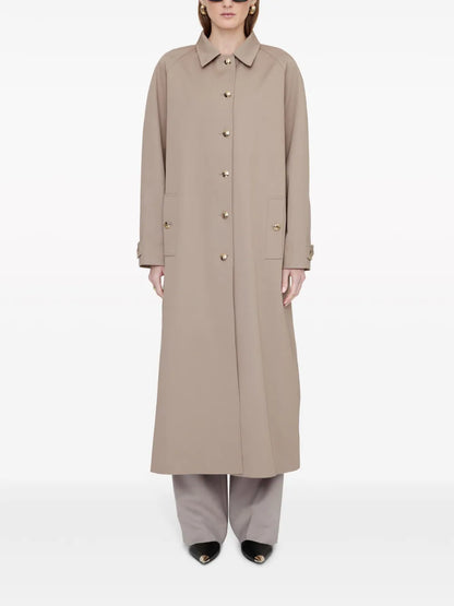 Randy Classic-Collar Trench Coat
