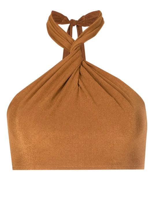 Twisted Halerneck Bikini Top