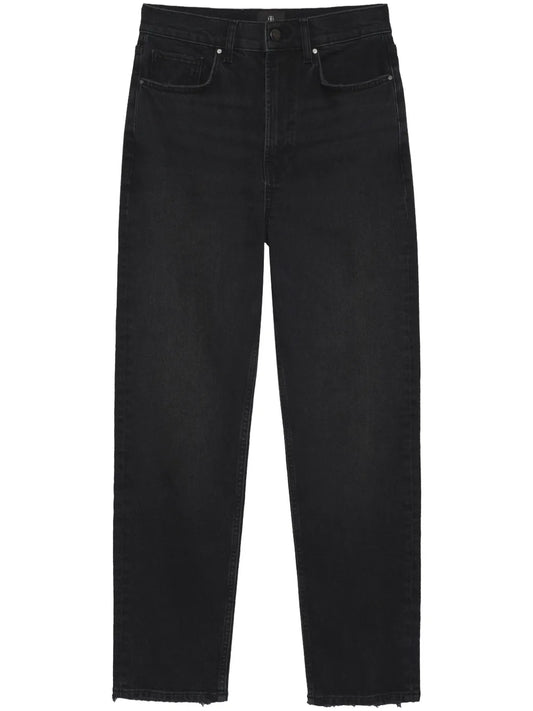 Bry High-Rise Slim-Cut Jeans
