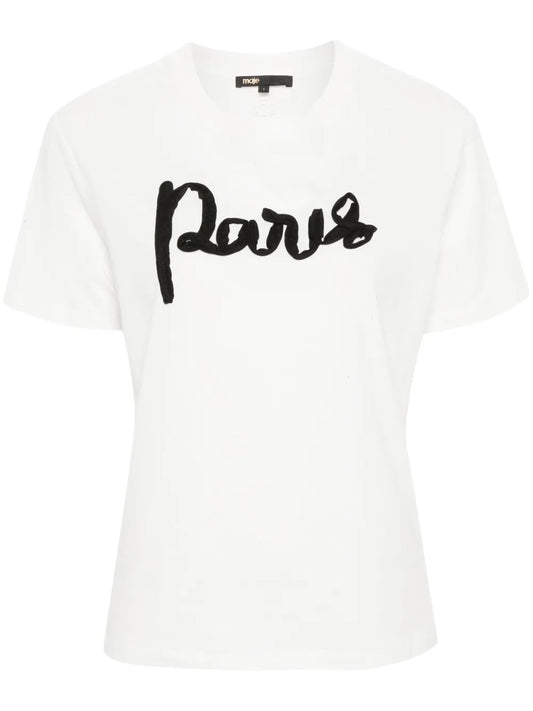 Appliqué-Detail T-Shirt