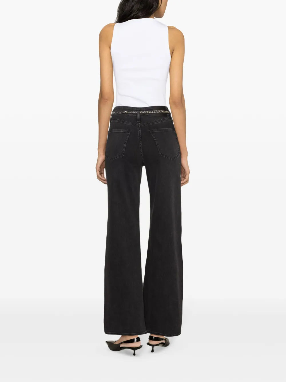 High-Rise Wide-Leg Jeans