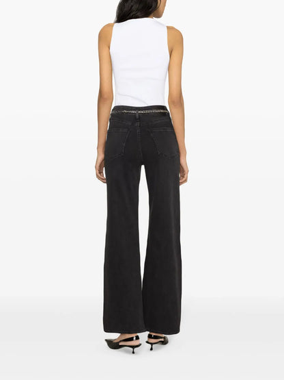 High-Rise Wide-Leg Jeans