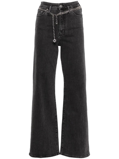 High-Rise Wide-Leg Jeans