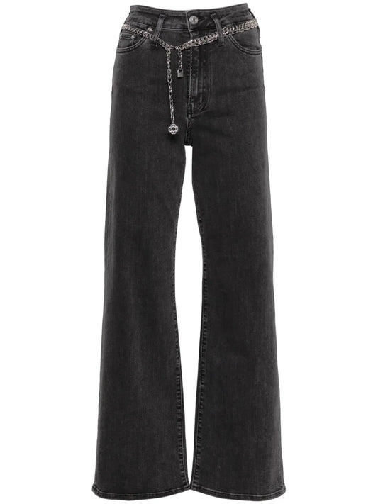 High-Rise Wide-Leg Jeans