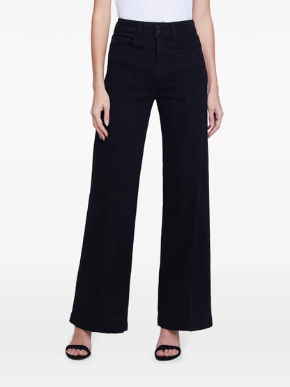 Janine High-Rise Wide-Leg Jeans